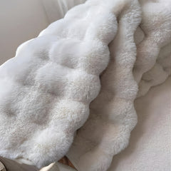 Round Plush Floor Rug