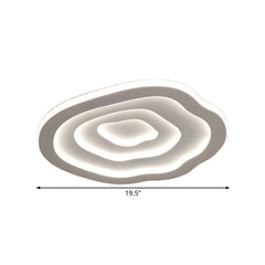 Ripple Acrylic Ceiling Light