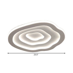 Ripple Acrylic Ceiling Light