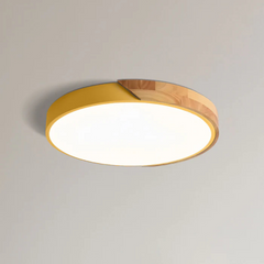 Wood Frame LED Ceiling Light
