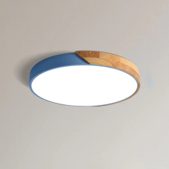Wood Frame LED Ceiling Light