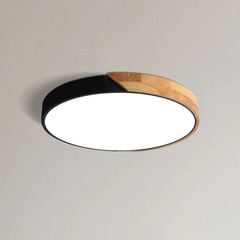 Wood Frame LED Ceiling Light