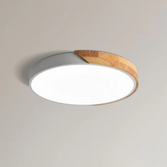 Wood Frame LED Ceiling Light