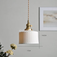 Nordic Ceramic Pendant Light
