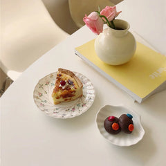 Shell Shape Ceramic Tray
