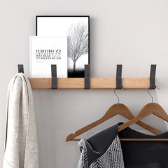 5-Hook Wall Coat Rack