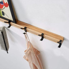 5-Hook Wall Coat Rack