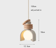 Macaron Resin Pendant Light