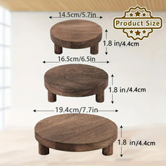Rustic Wood Display Stand