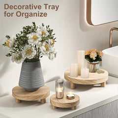 Rustic Wood Display Stand