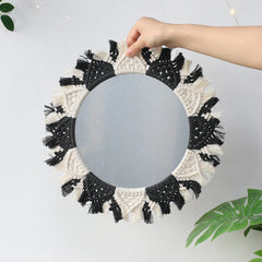 Macrame Wall Mirror