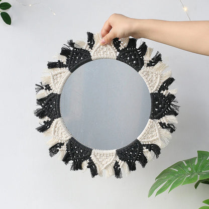 Macrame Wall Mirror