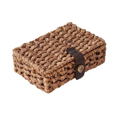 Wicker Basket Leather Strap