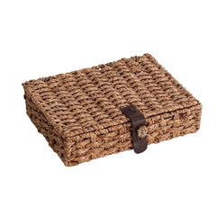 Wicker Basket Leather Strap