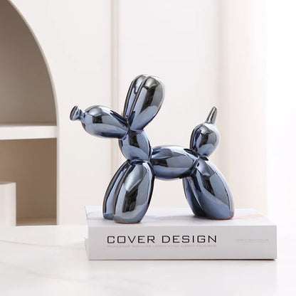 Balloon Dog Ceramic Sculpture