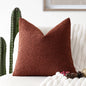 Boucle Throw Pillow Cover 18x18