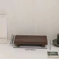 Vintage Wooden Storage Tray
