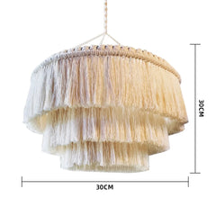 Macrame Tassel Lamp Shade