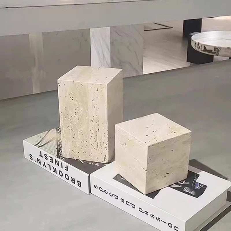 Marble Jewelry Display Block