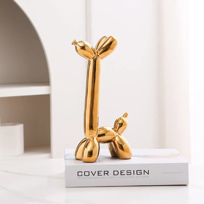 Balloon Dog Ceramic Sculpture