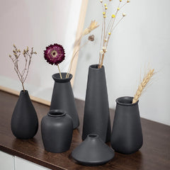 Small Matte Ceramic Flower Vase