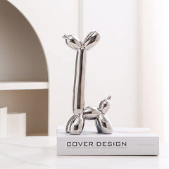 Balloon Dog Ceramic Sculpture