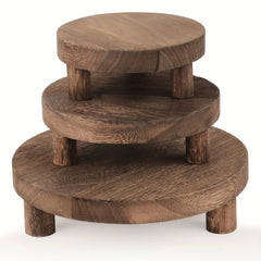 Rustic Wood Display Stand