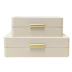 Leather Jewellery Storage Box