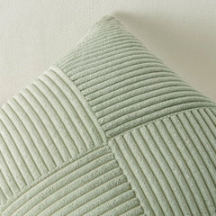 Striped Corduroy Cushion Cover