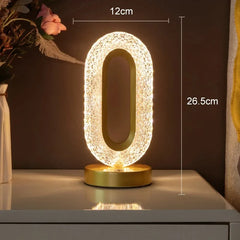 3D Crystal Moon Lamp