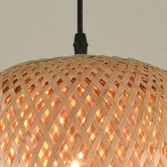 Bamboo Lantern Pendant Light