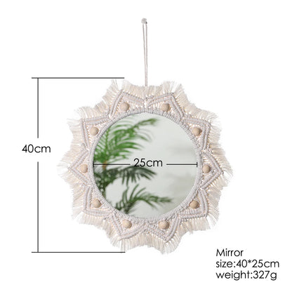Macrame Wall Mirror