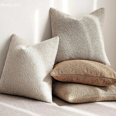 Boucle Throw Pillow Cover 18x18