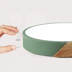 Wood Frame LED Ceiling Light