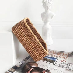 Handwoven Rattan Storage Baskets