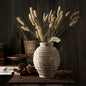 Retro Clay Pottery Vase 21.5cm