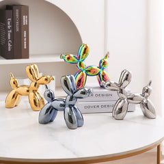 Balloon Dog Ceramic Sculpture