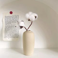 Nordic White Ceramic Flower Vase