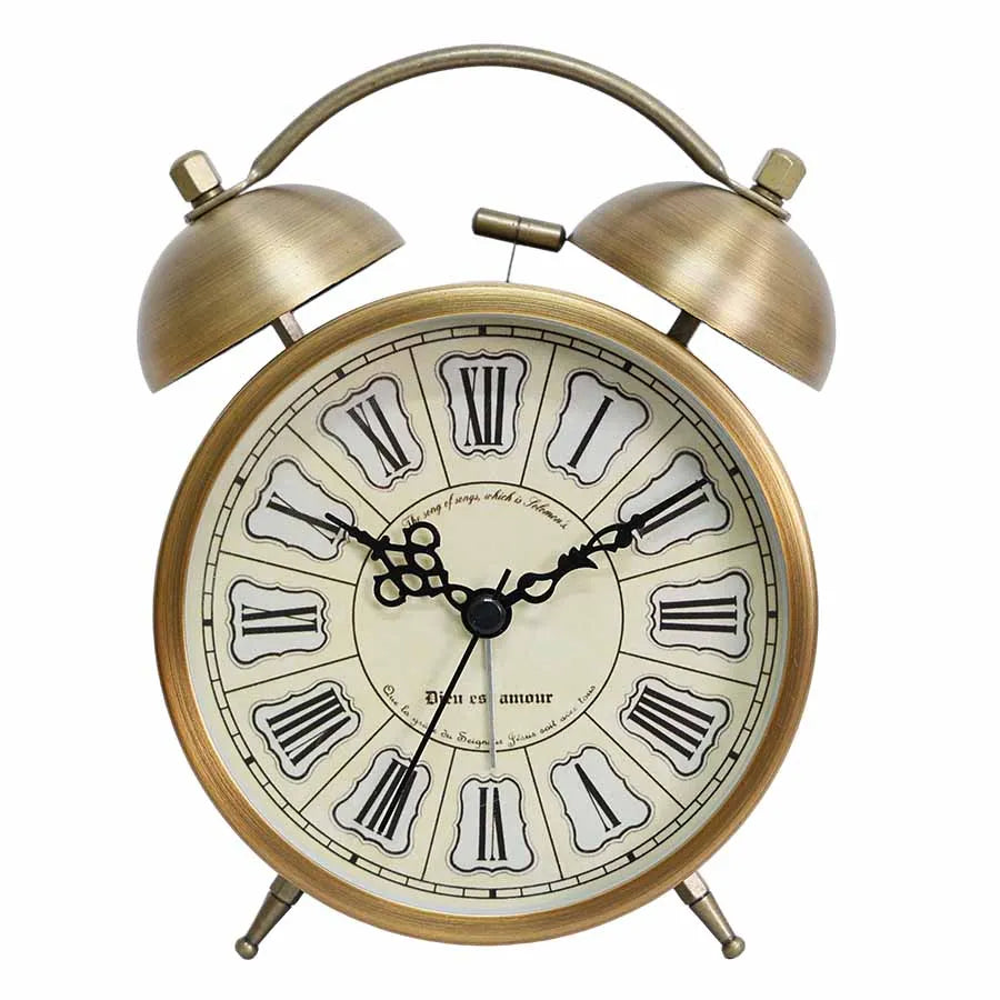 Vintage Metal Alarm Clock