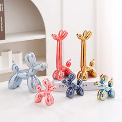 Balloon Dog Ceramic Sculpture