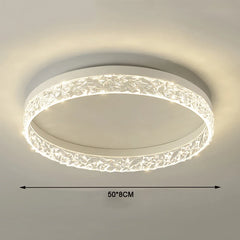 Gold Ring Ceiling Chandelier