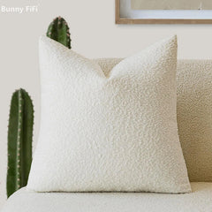 Boucle Throw Pillow Cover 18x18
