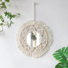 Macrame Wall Mirror