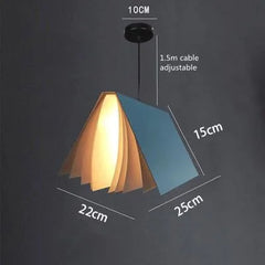 Book Style Pendant Light