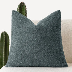 Boucle Throw Pillow Cover 18x18