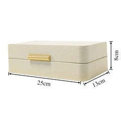 Leather Jewellery Storage Box