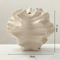 Wavy Petal Ceramic Vase