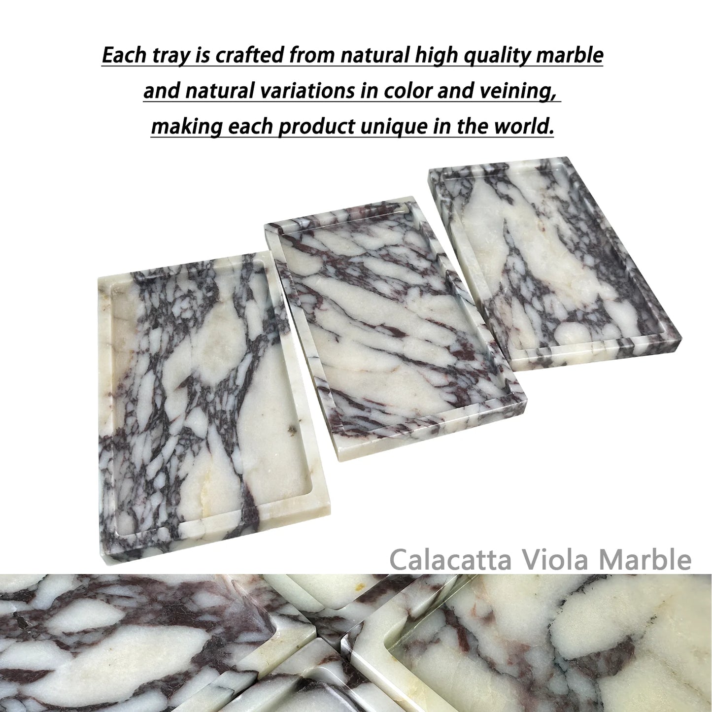 Marble Vanity Tray