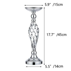 Twisted Gold Candle Holder