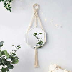 Macrame Wall Mirror